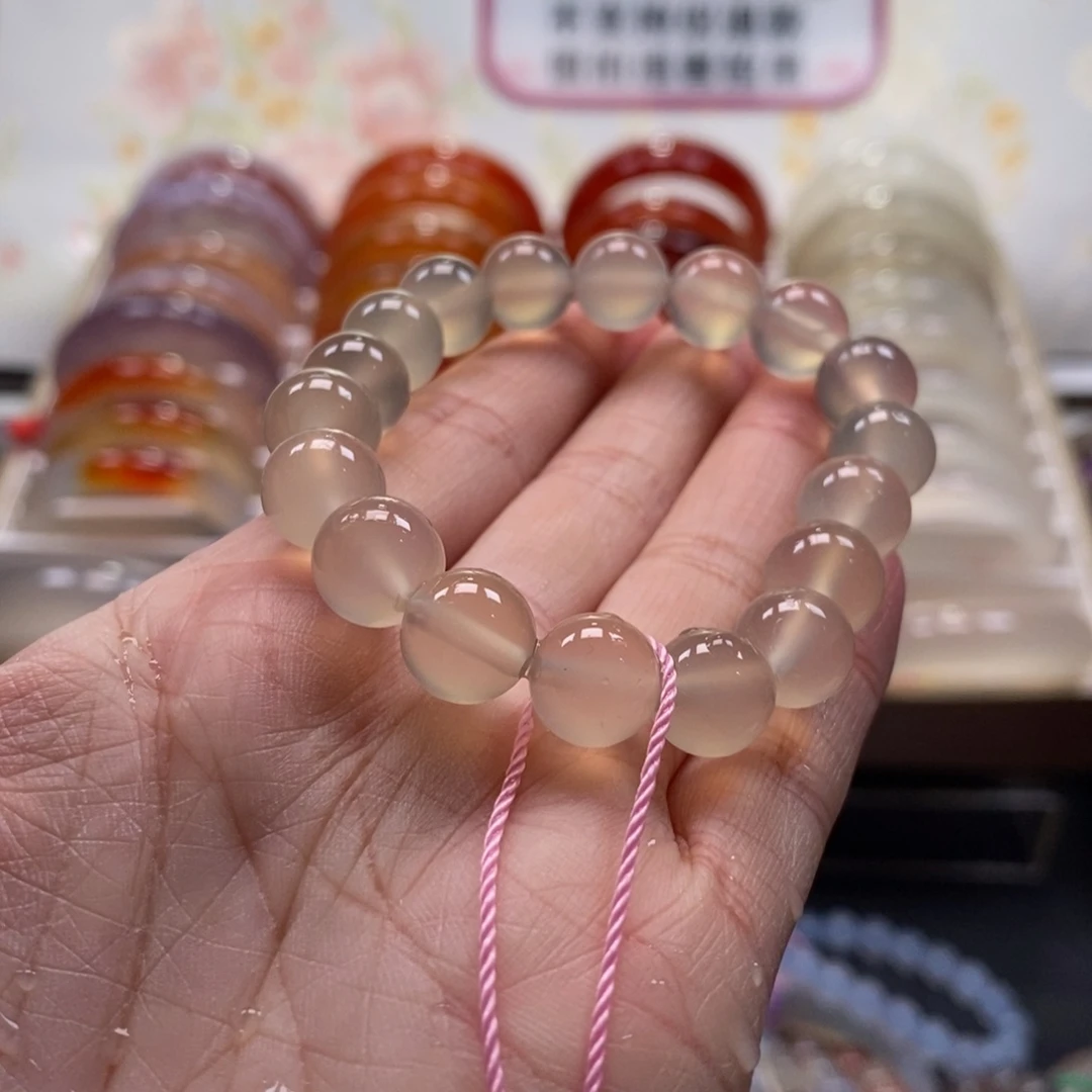 玛瑙/玉髓未镶嵌手链