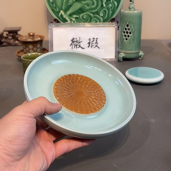 瓷片龙泉青瓷福利青瓷