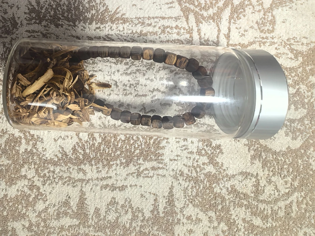 沉香Y14 奇楠沉香沉水浮0.5方糖金沙叶 多样性发一