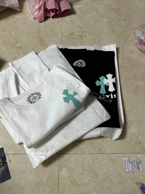 pureytalk黑白双色百搭拼皮短袖