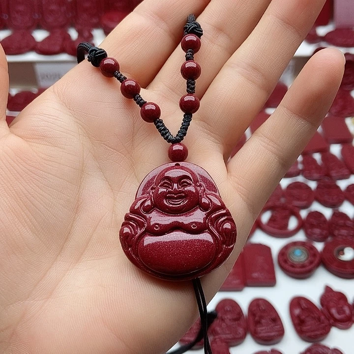合金查罗石颈饰红魔在火山