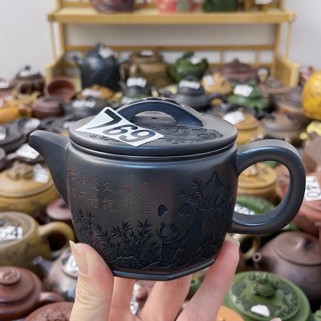 茶壶紫砂紫砂微瑕