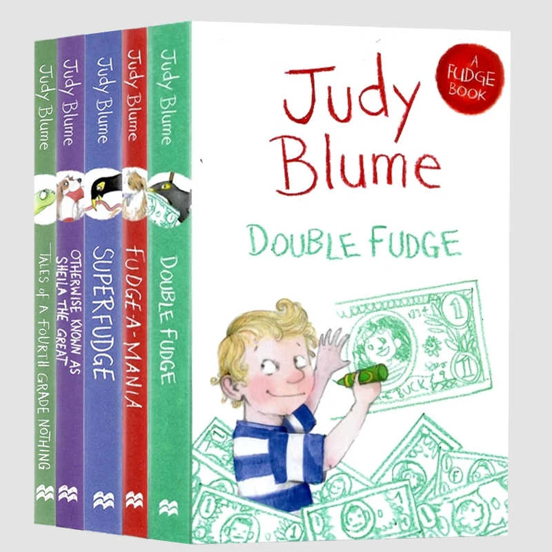 朱迪布鲁姆法吉系列5册 英文原版小说 Judy Blume儿童文学桥梁书