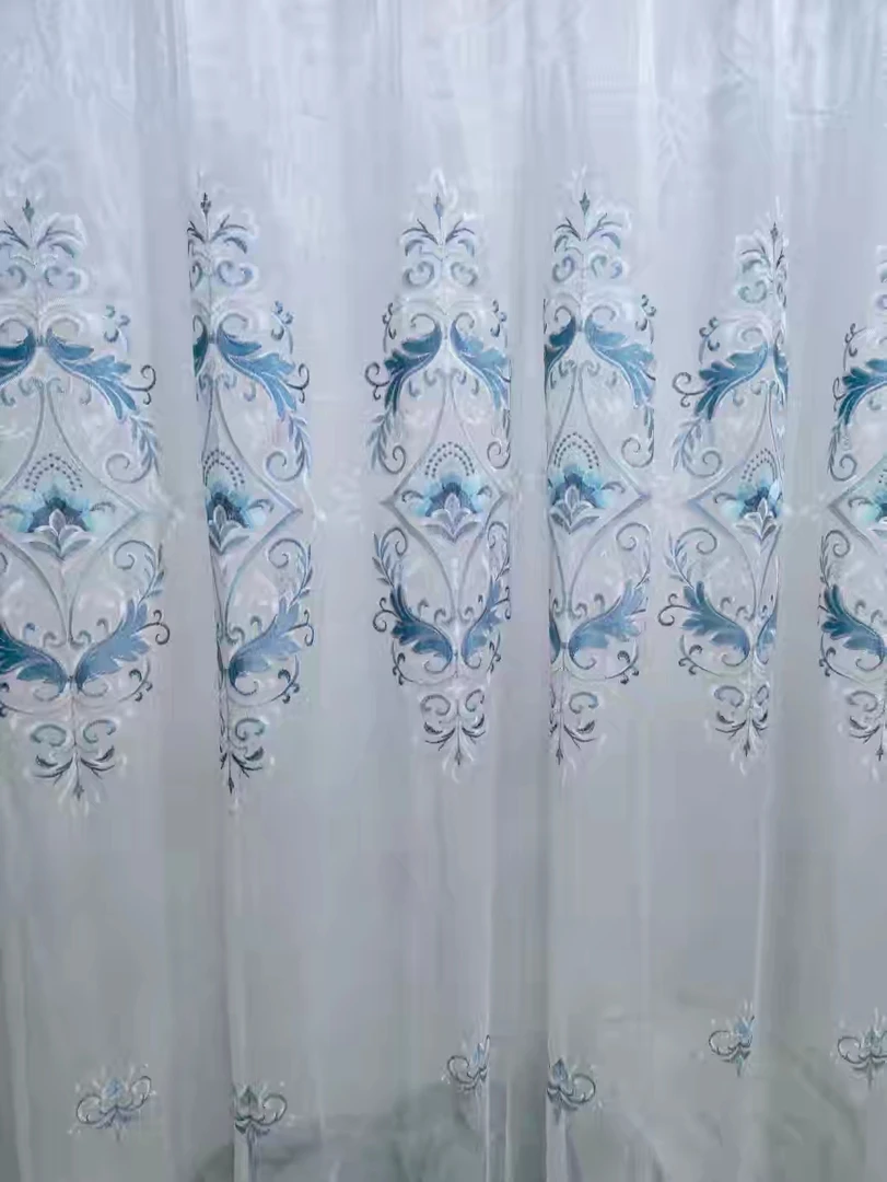 2066成品窗帘窗帘布窗纱宽6米，高2.7米卧室