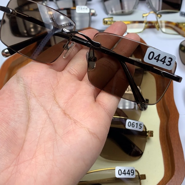 一体款无框茶水晶