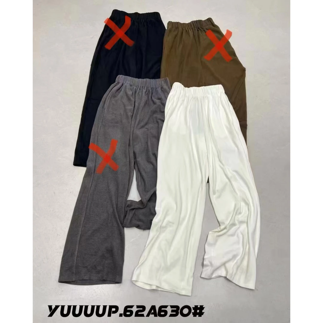 FISH YU福秒（1yu62a630#）直筒百搭阔腿休闲裤 2-25