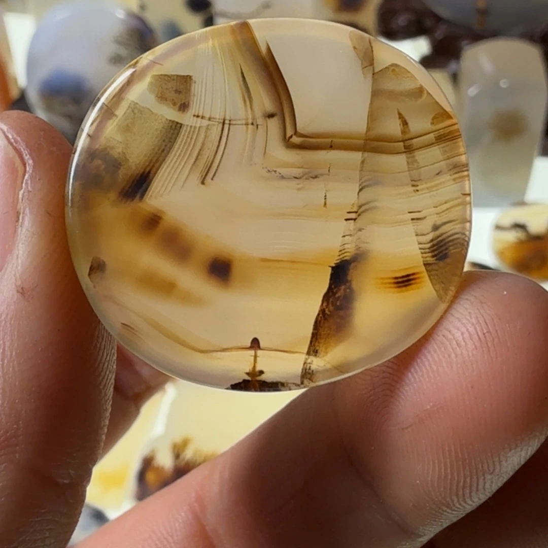 玛瑙/玉髓未镶嵌珠宝半成品