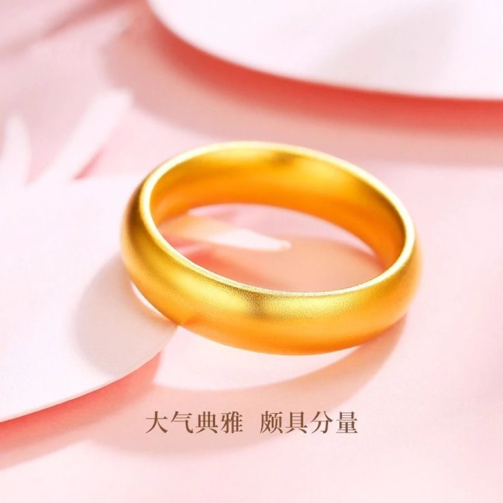 合金戒指 合金 闭口磨砂素圈戒指（选圈口）点击选择规格