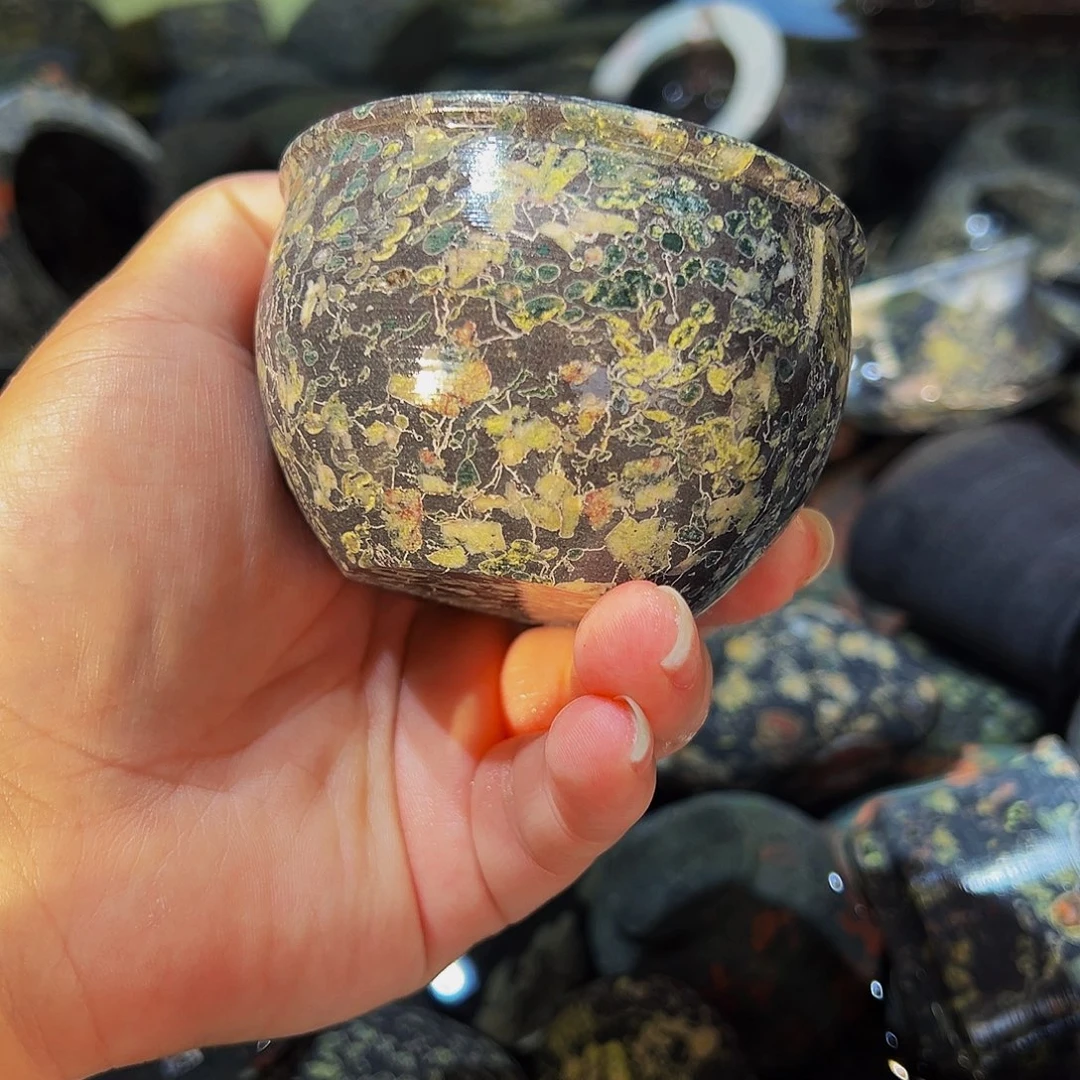 梅花玉鱼缸石茶周边不退不换