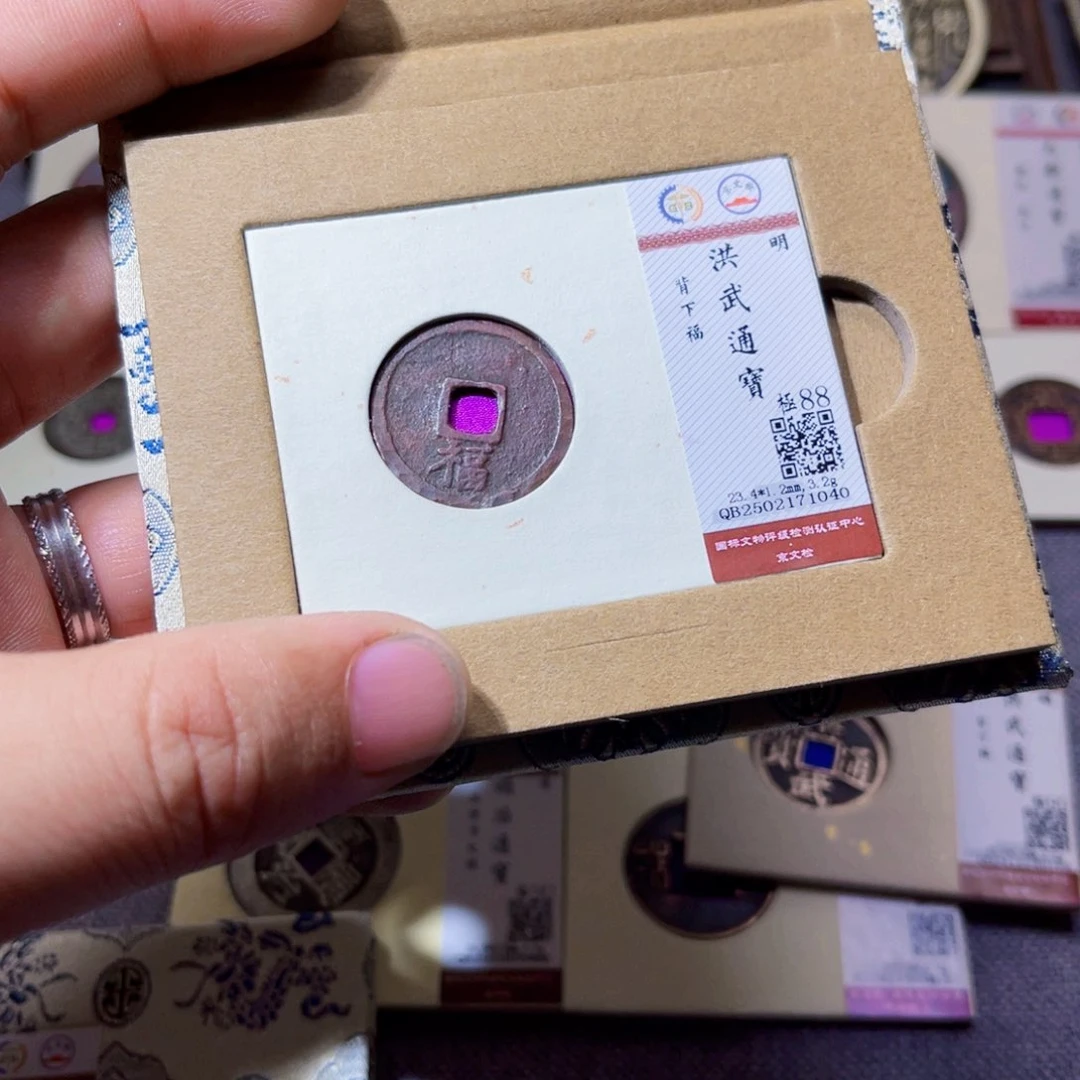 铜静**升沐源洪武通宝福1040