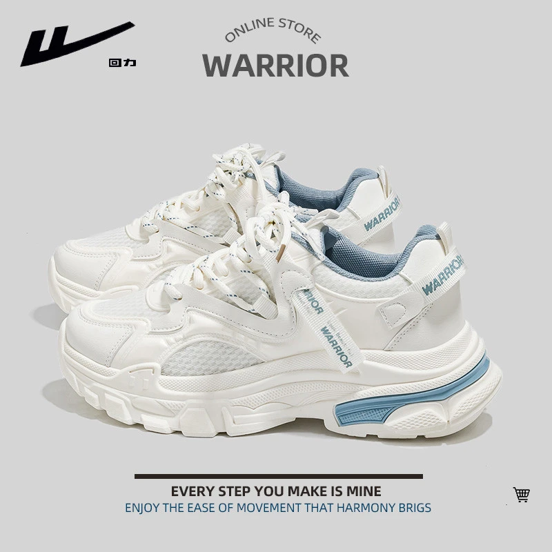 回力小个子女鞋2025夏季网面增高老爹鞋爆款潮酷厚底休闲运动鞋子