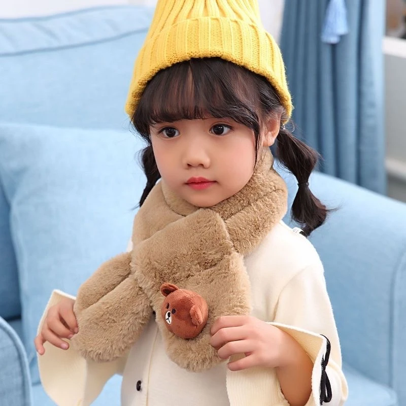 儿童围巾韩版可爱百搭