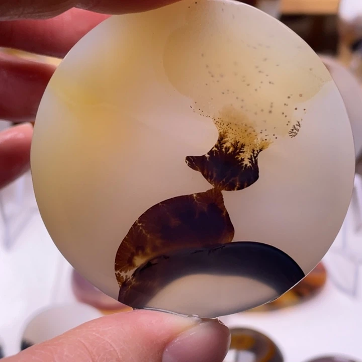 玛瑙/玉髓未镶嵌吊坠(不含链)