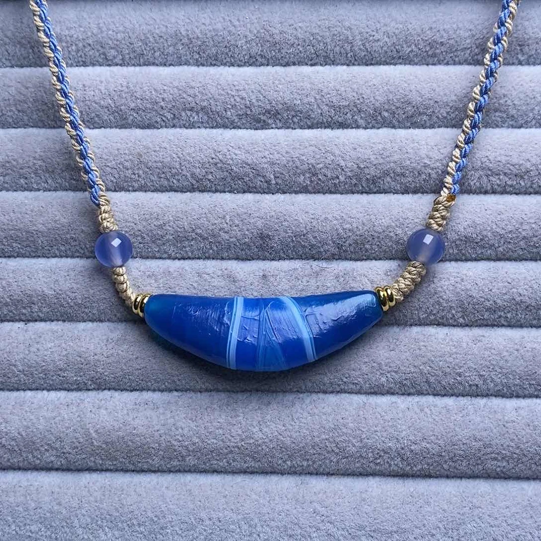 未镶嵌颈饰玛瑙/玉髓