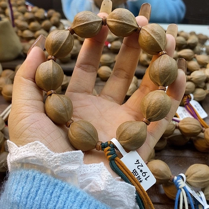 风***我橄榄核吊坠梅林铁核