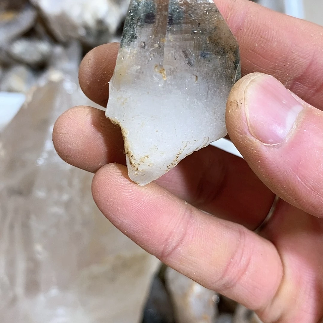 水晶珠宝半成品未镶嵌……