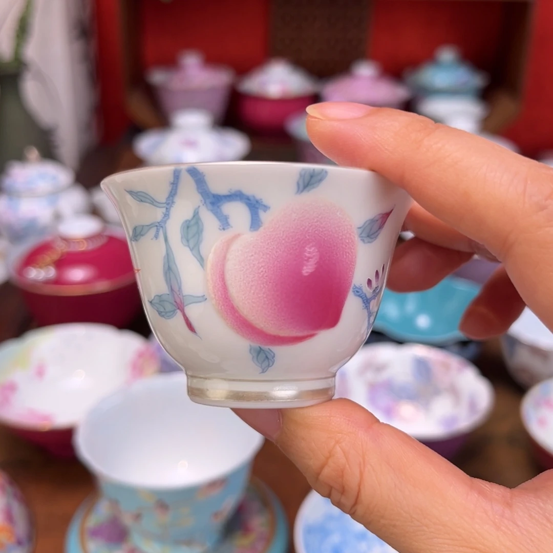 景德镇纯手绘陶瓷茶具