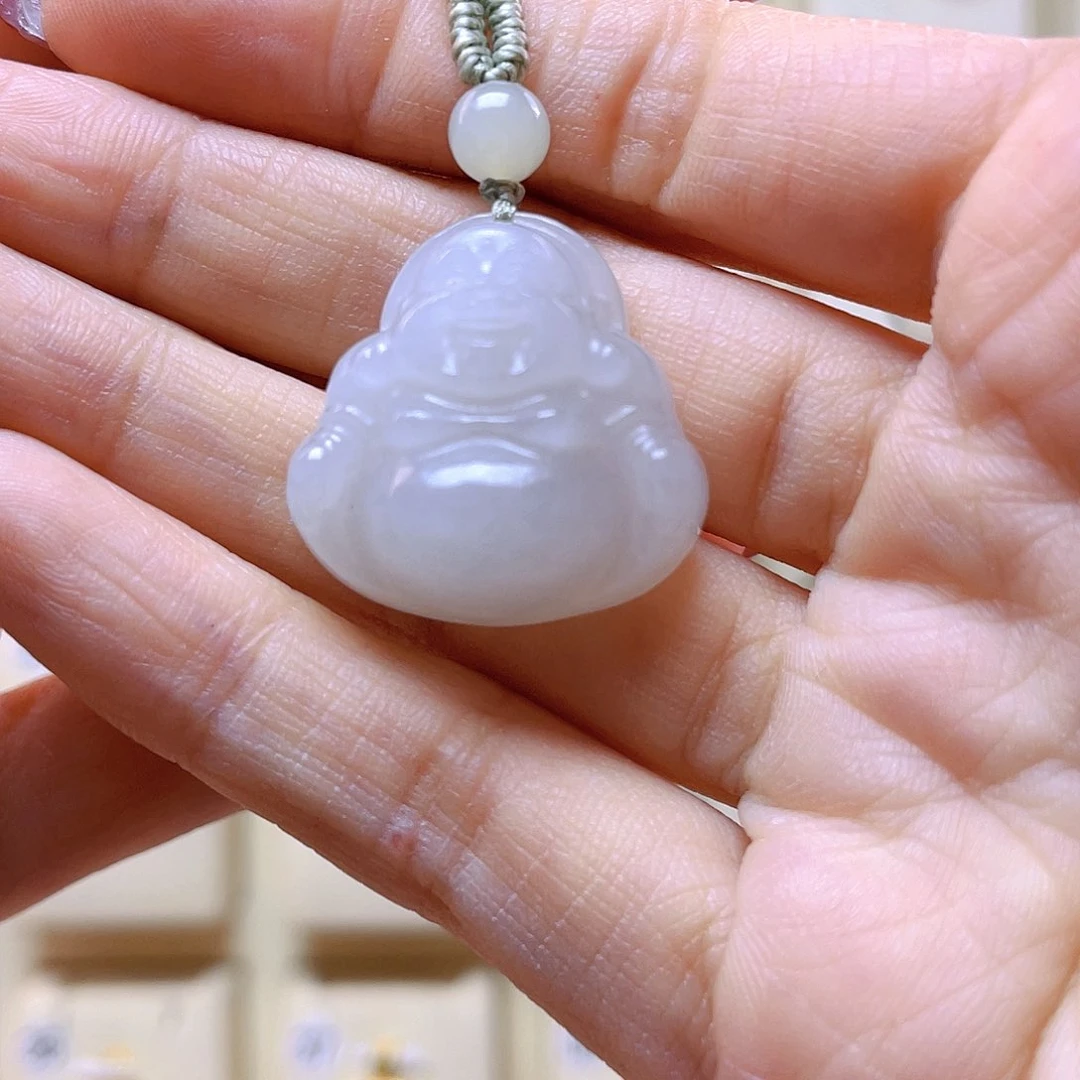 和田玉吊坠(赠链)未镶嵌爱**育