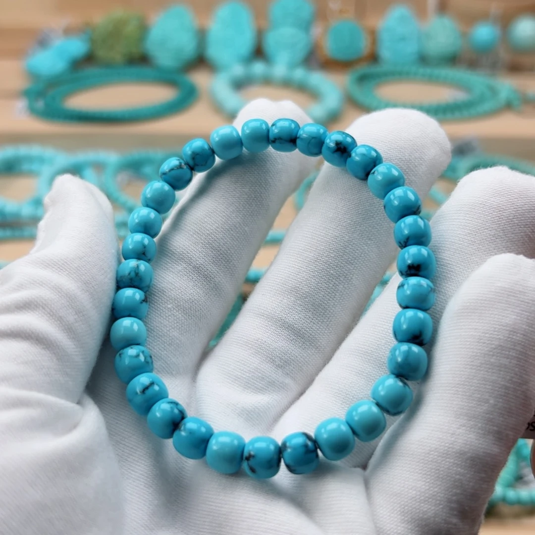 未镶嵌绿松石珠宝奇石