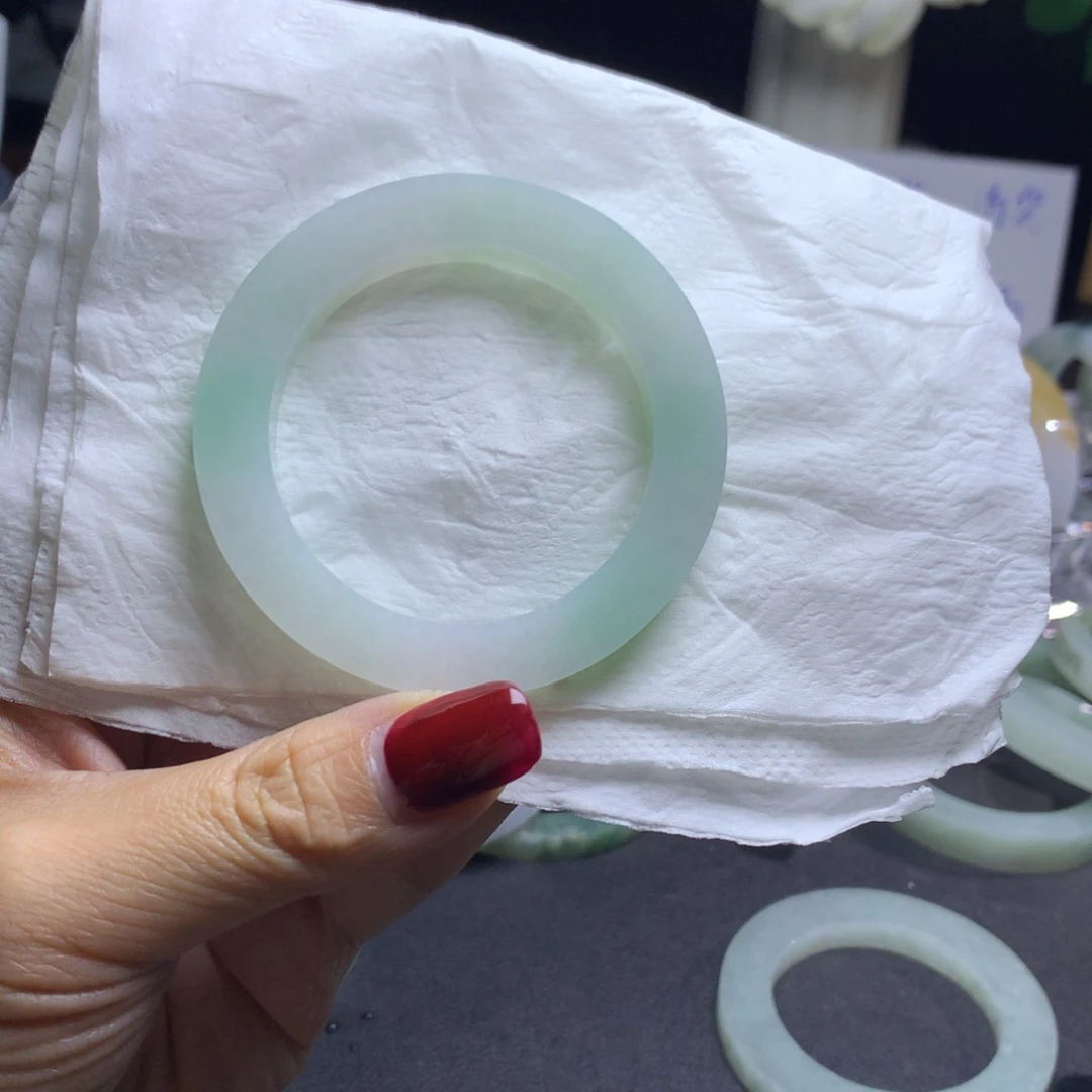 定制翡翠未镶嵌翡翠48_50圆条