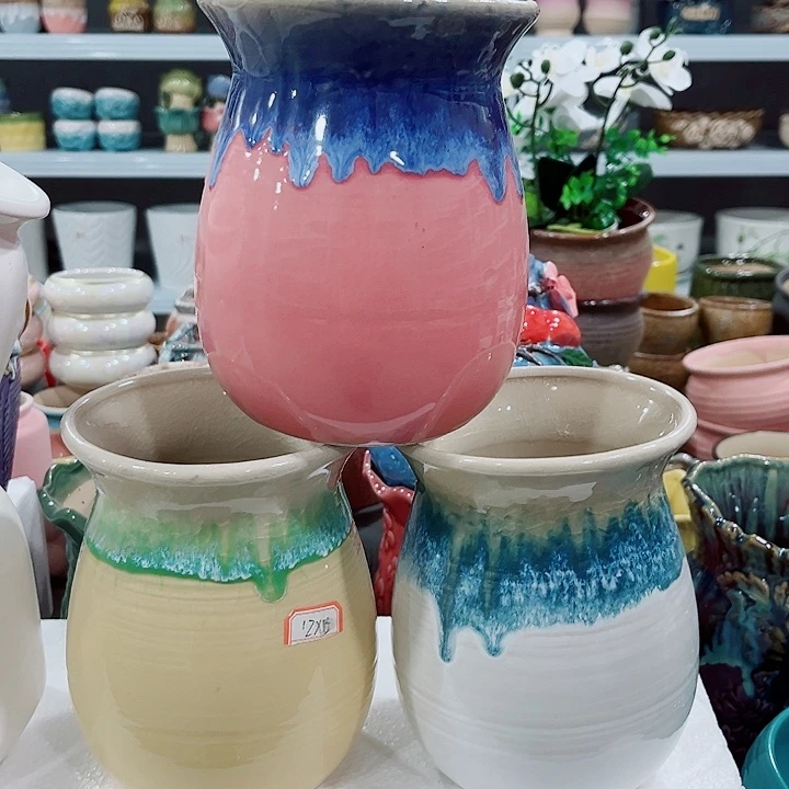 多肉陶瓷花盆满10元包邮