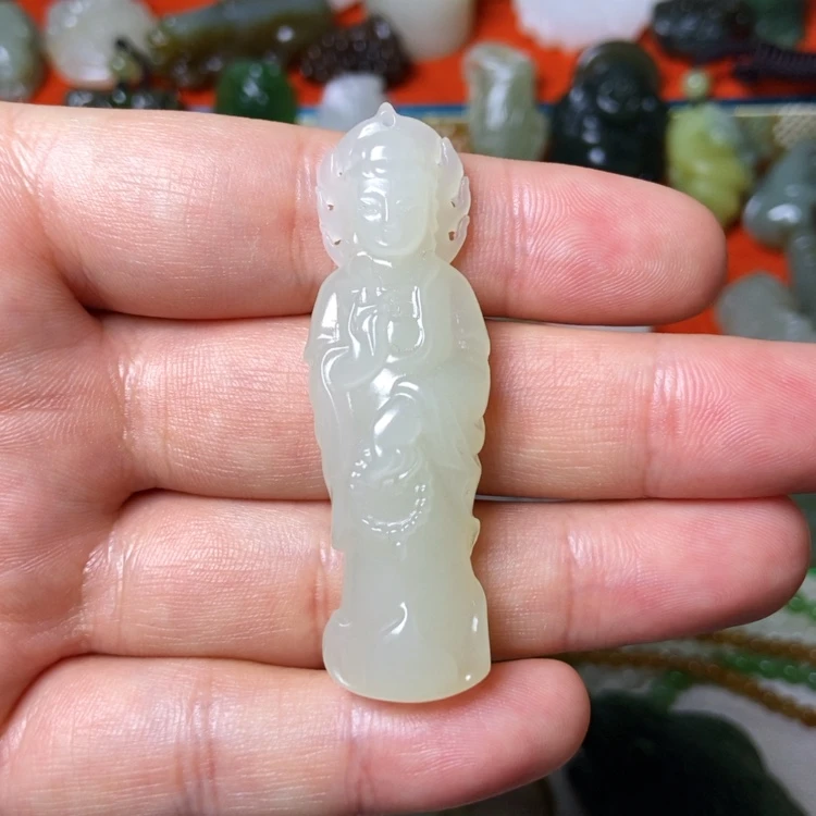 【闪购商品】和田玉颈饰未镶嵌w****u