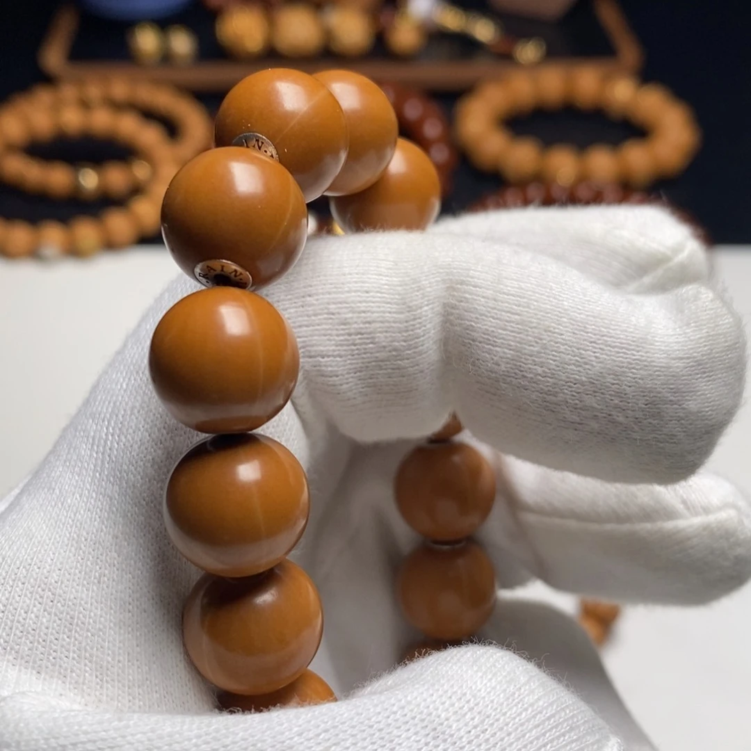 猴头核桃手串y**.光珠