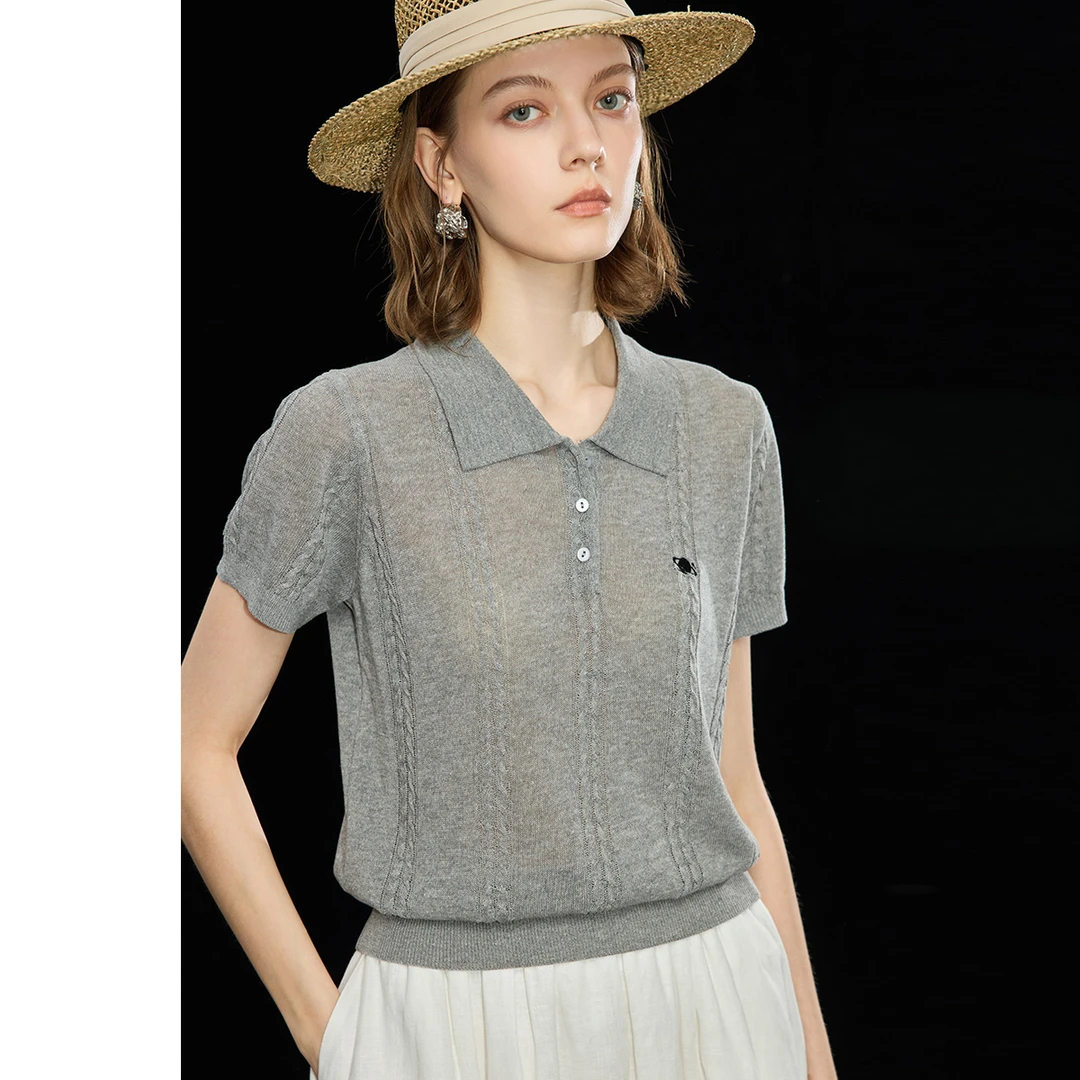 【暖秋专属】雾道 CANTO MOTTO时尚女式针织衫WDJ6204350