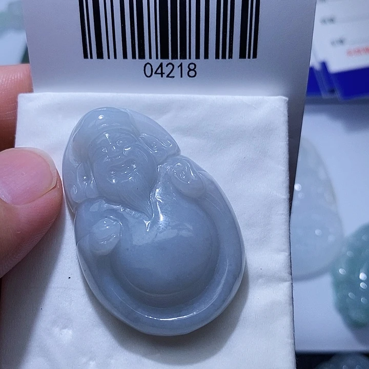 颈饰未镶嵌翡翠天光墟翡翠市场现金代购
