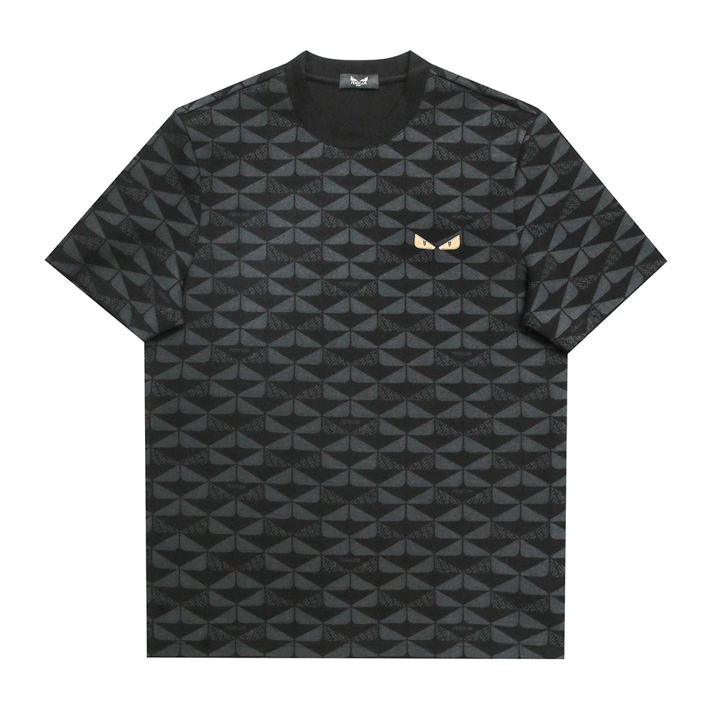 FENDILOR小怪兽新款短袖T恤男士春秋上衣 F414F063258A