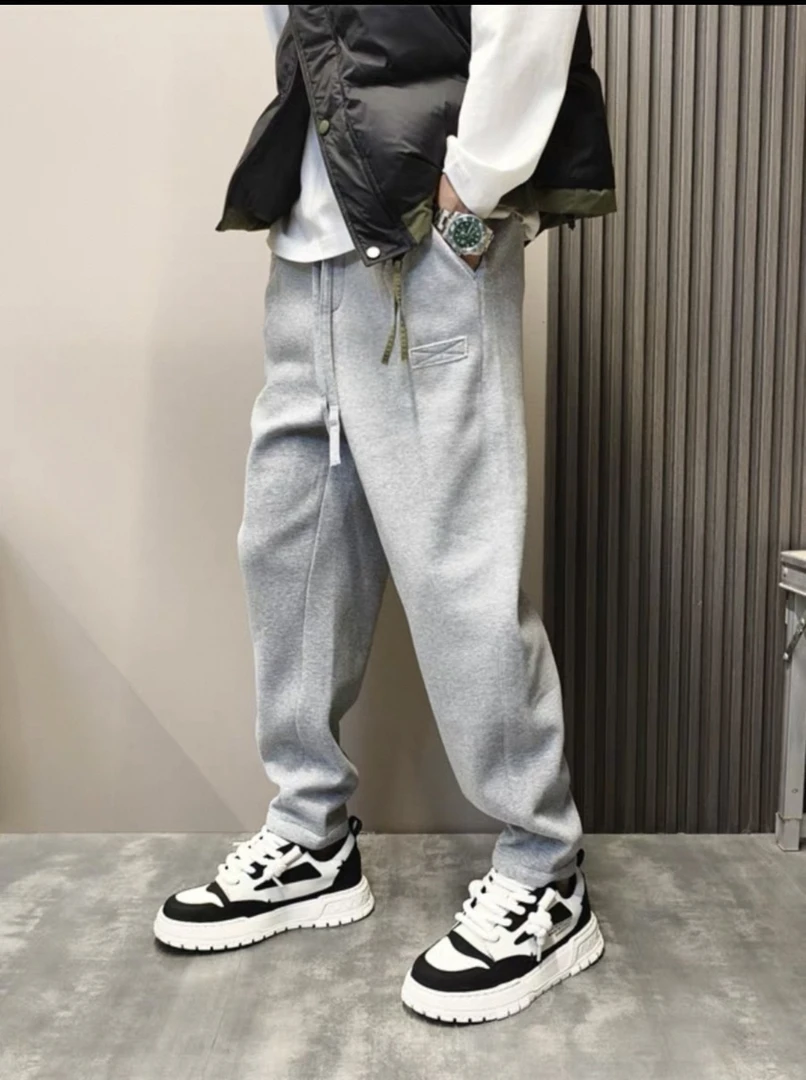 2802#加厚秋款男士休闲时尚工装卫裤（实物以直播间为准）