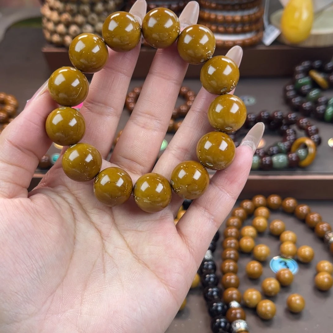 橄榄核手串/手链听**海紫金鼠单圈