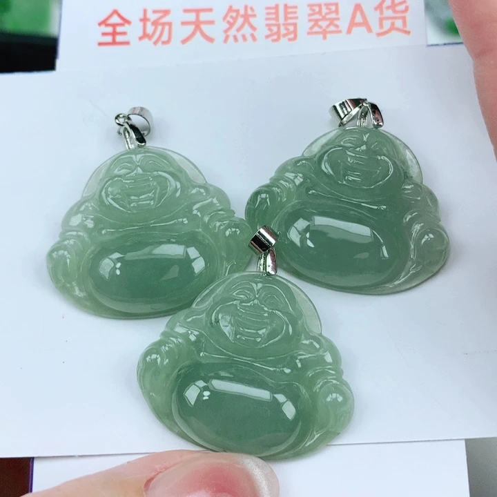 翡翠未镶嵌颈饰多样性发其1