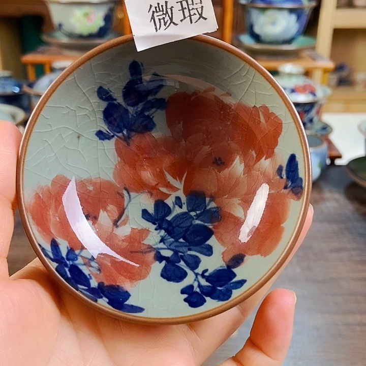 瓷片手工制作工艺精湛等