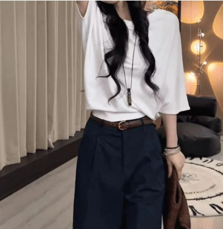 新款气质洋气减龄休闲宽松潮流女装