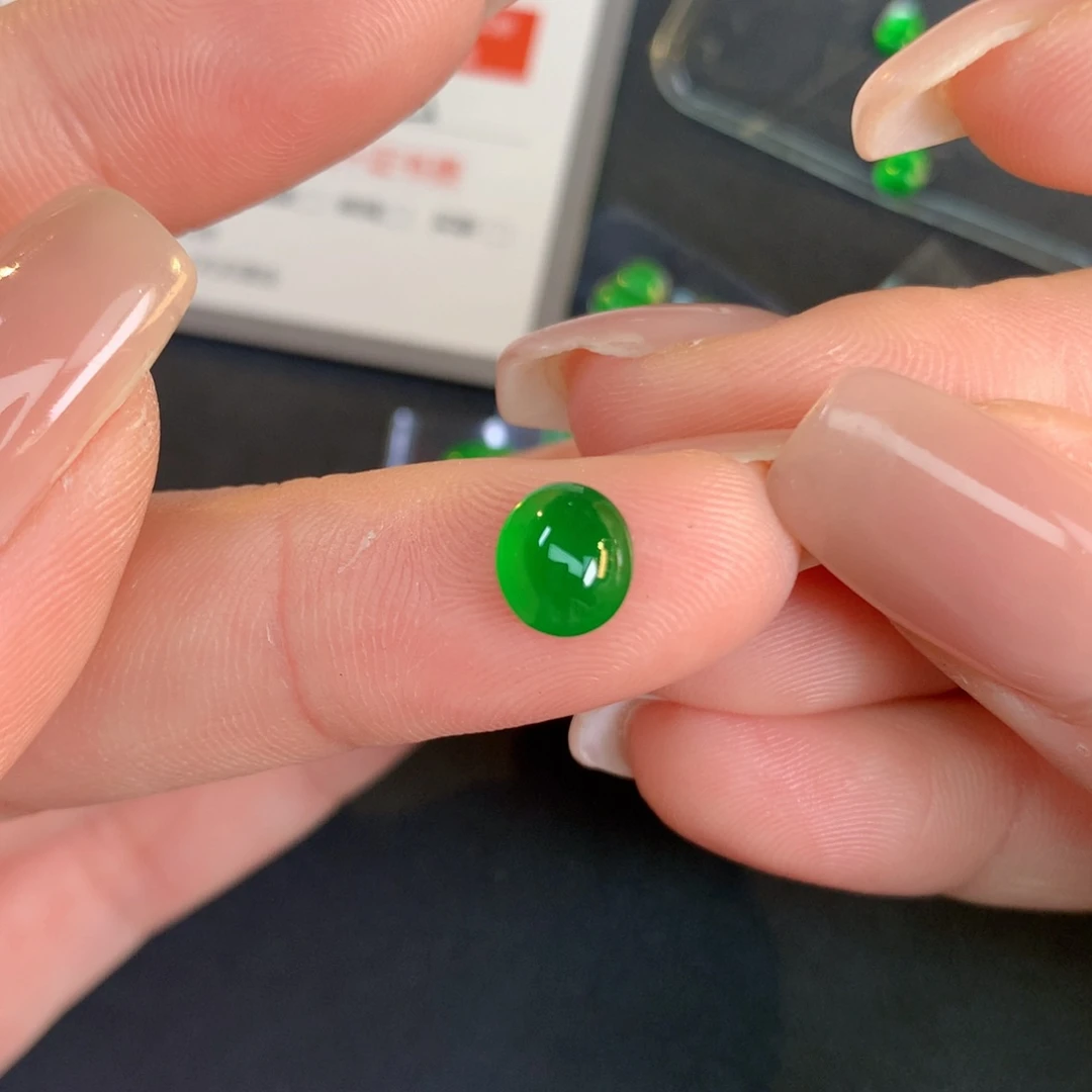 裸石翡翠7.36/6.5/3.28翡翠翡翠