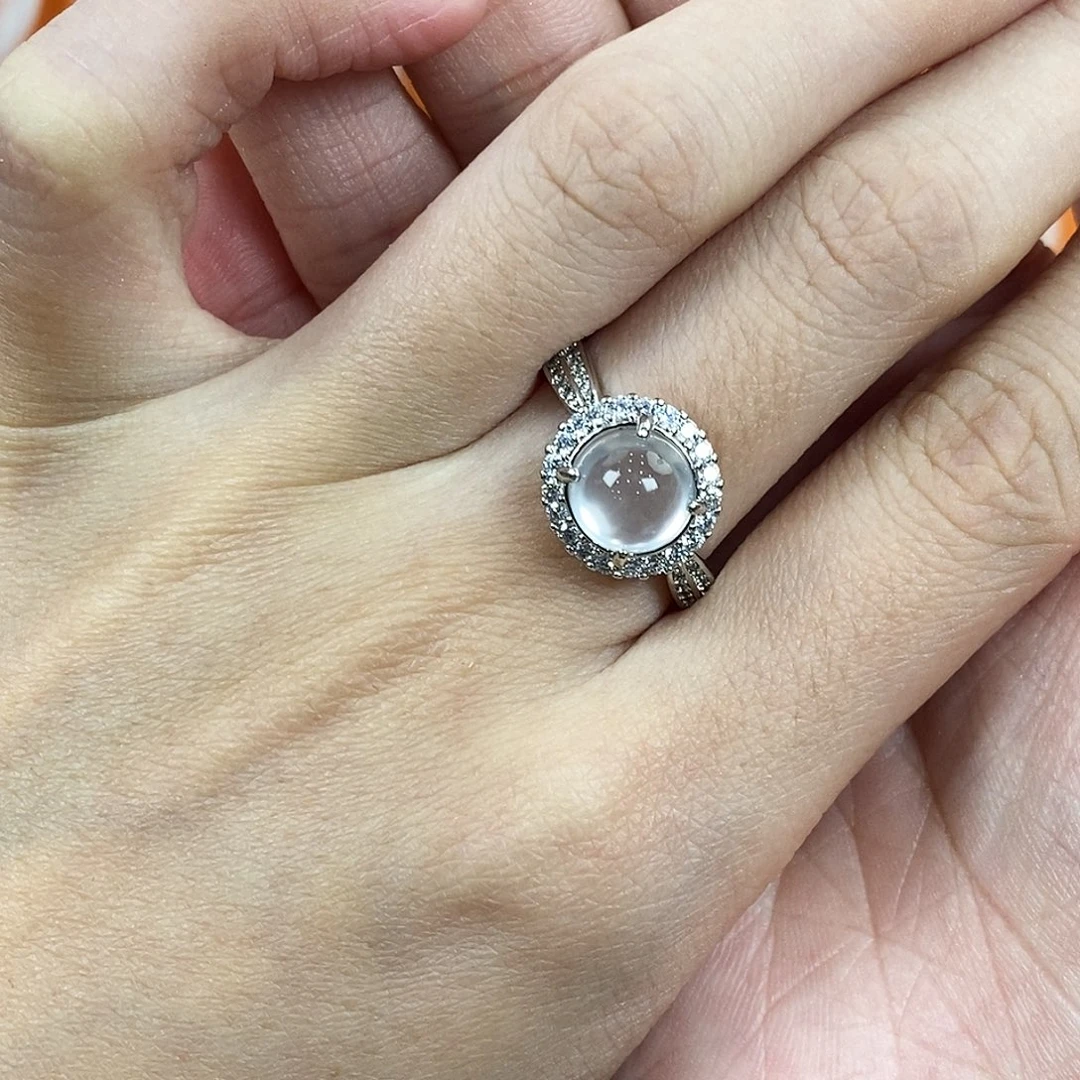 合金裸石石英质玉