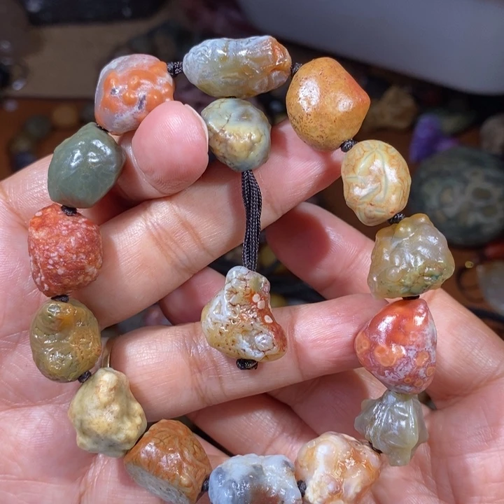 玛瑙/玉髓珠宝半成品未镶嵌