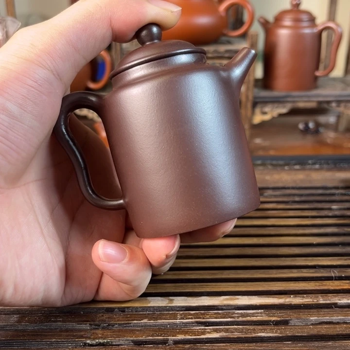 茶壶紫砂原矿紫砂手工制作