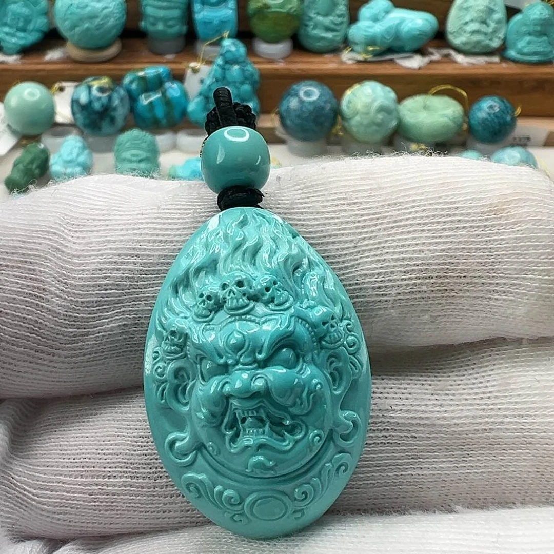 绿松石大黑天 未镶嵌