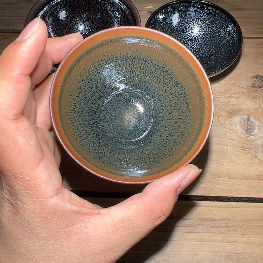 茶盏老表精选柴烧412