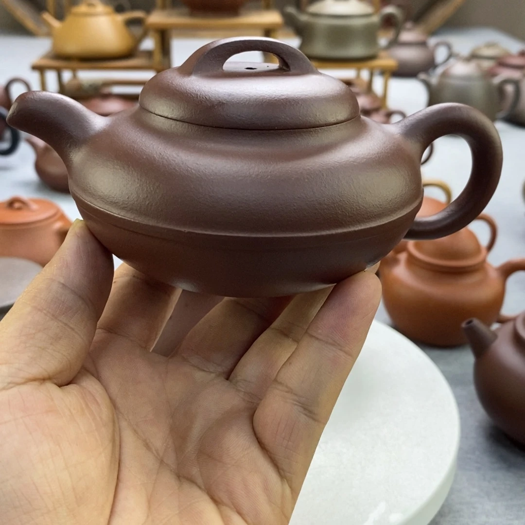 茶壶紫砂中槽清线圆