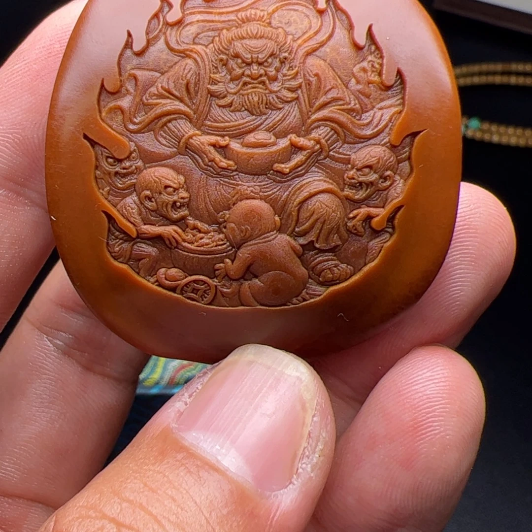 猴头核桃吊坠大大