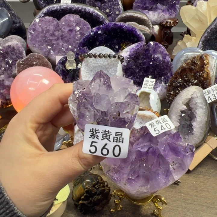 未镶嵌大型摆件（非配饰）紫晶560