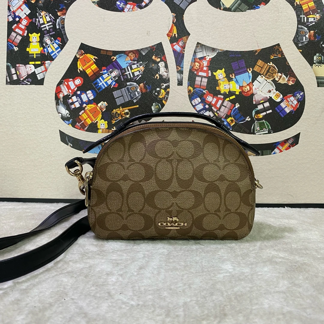 95新 COACH/蔻驰 21315斜挎包20×15