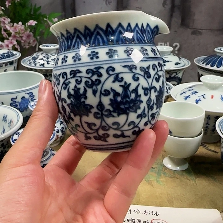 *****【王安石柴窑】手工手绘真柴窑