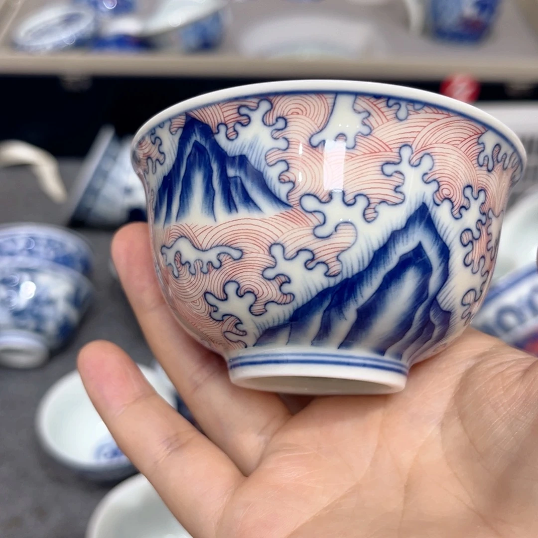 清***月景德镇陶瓷景德镇陶瓷