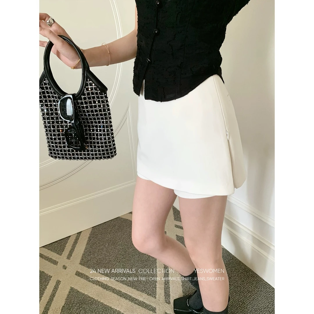 2-1885/两穿西装短裤裙