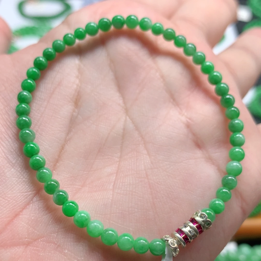 翡翠未镶嵌手链翡翠