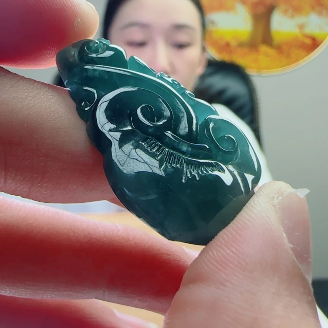 翡翠未镶嵌颈饰多样性随机发其一